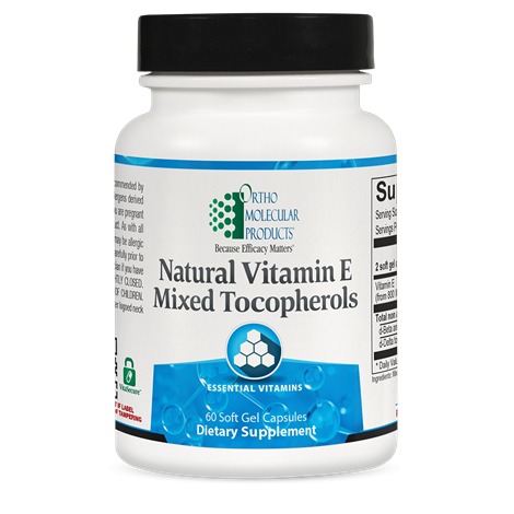 Natural Vitamin E Mixed Tocopherols by Ortho Molecular Products