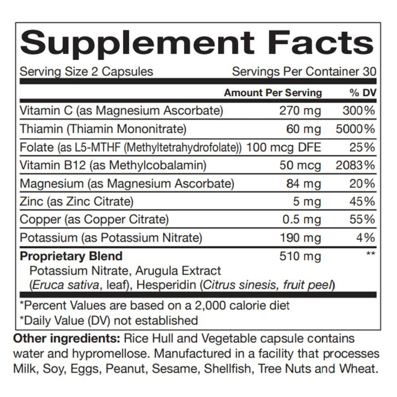 Nitric Oxide by Approved Medical Solutions Regen Wellness Vitamins