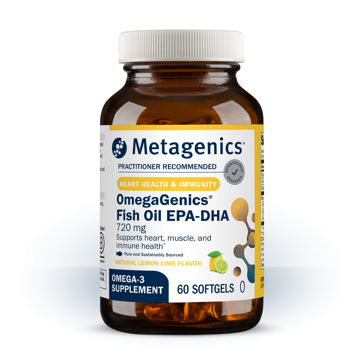 OmegaGenics® Fish Oil EPA-DHA 720 mg By Metagenics