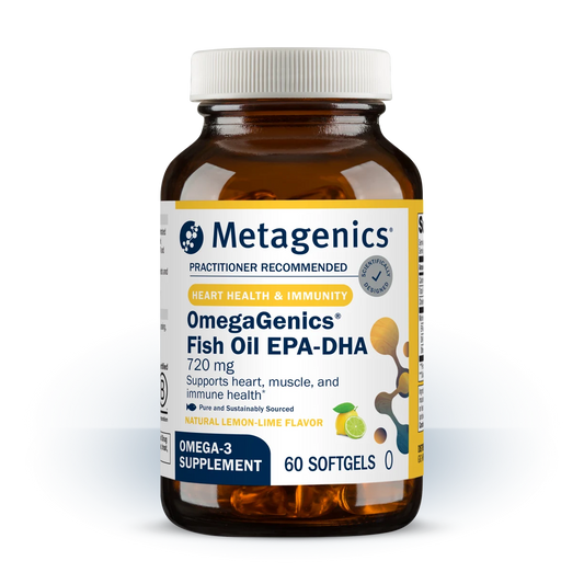 OmegaGenics® Fish Oil EPA-DHA 720 mg By Metagenics