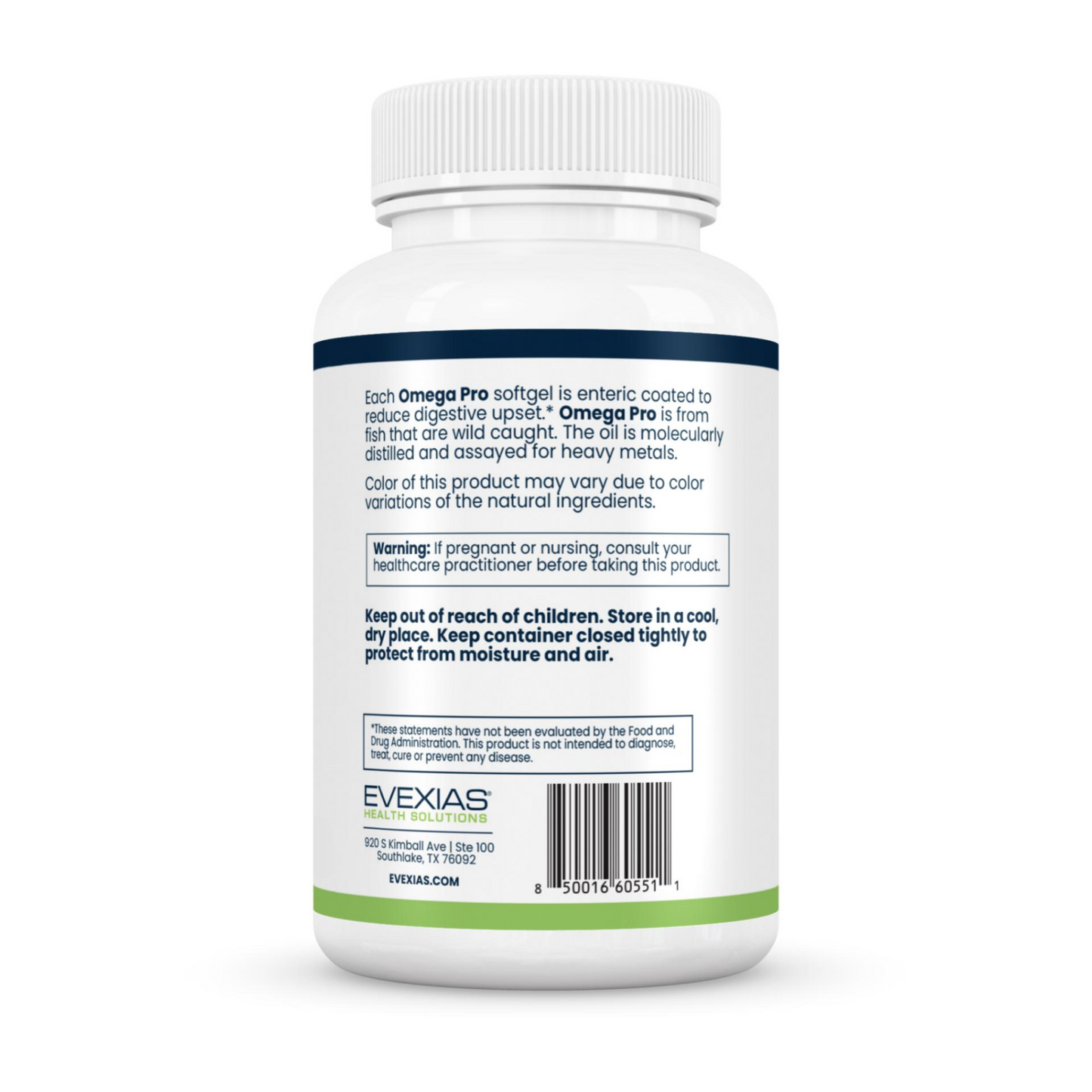 Omega Pro Evexias Label