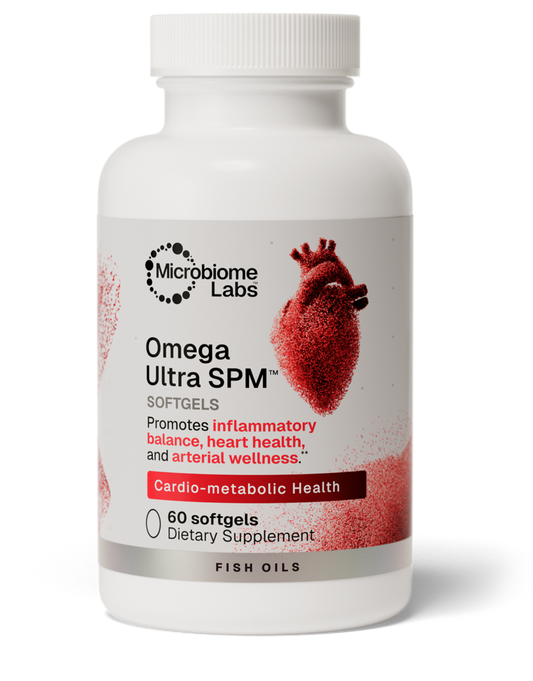 Omega Ultra SPM Microbiome Labs Softgels Dietary Supplement 