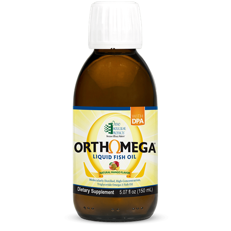 Orthomega® Liquid Fish Oil- Mango by Ortho Molecular Products