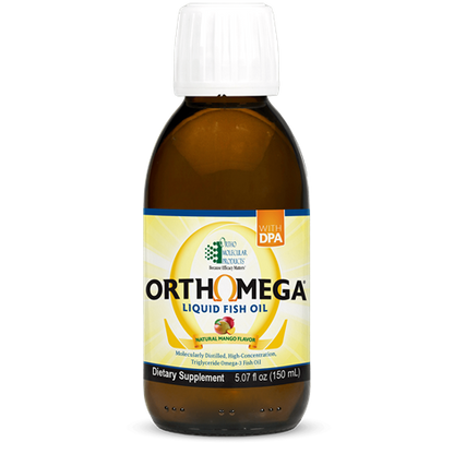Orthomega® Liquid Fish Oil- Mango by Ortho Molecular Products