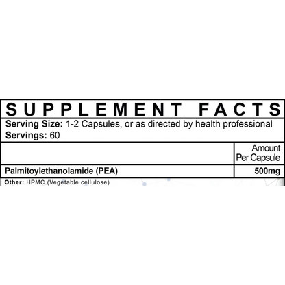 PEA LVLUP Health Ingredients