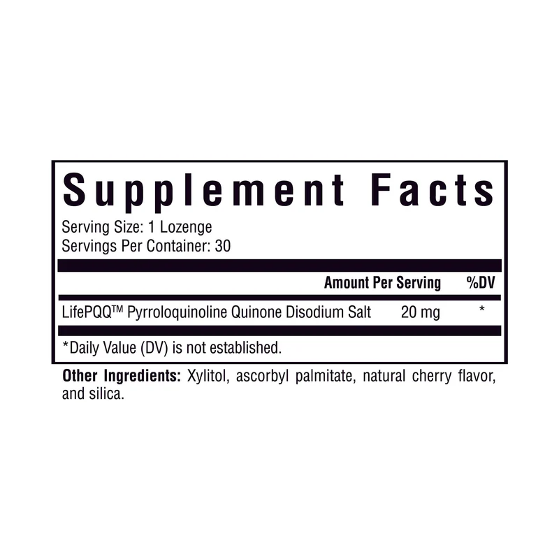 PQQ Lozenge By Seeking Health