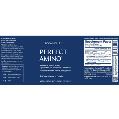 Perfect Aminos health facts