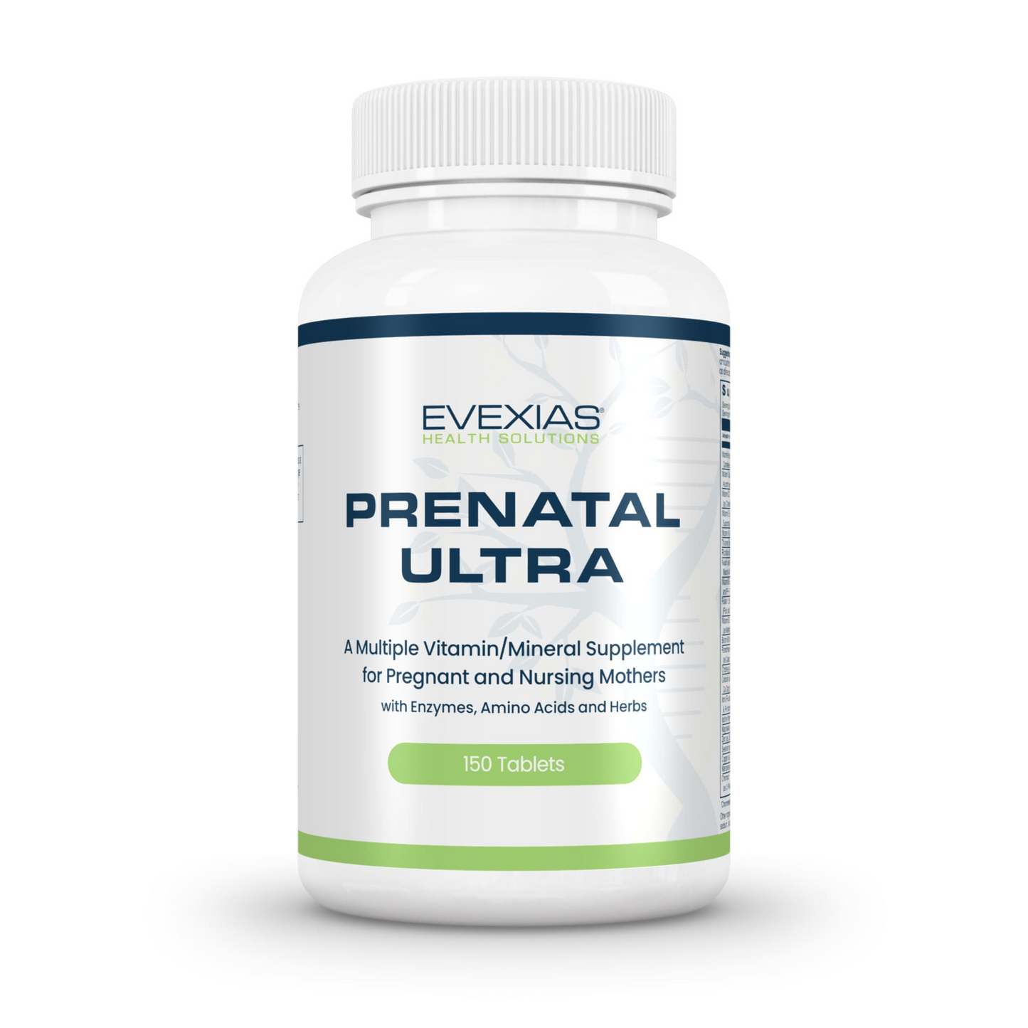 Prenatal Ultra Vitamin Evexias front