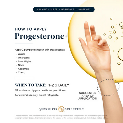 Professional Progesterone Serum Information Quicksilver Scientific