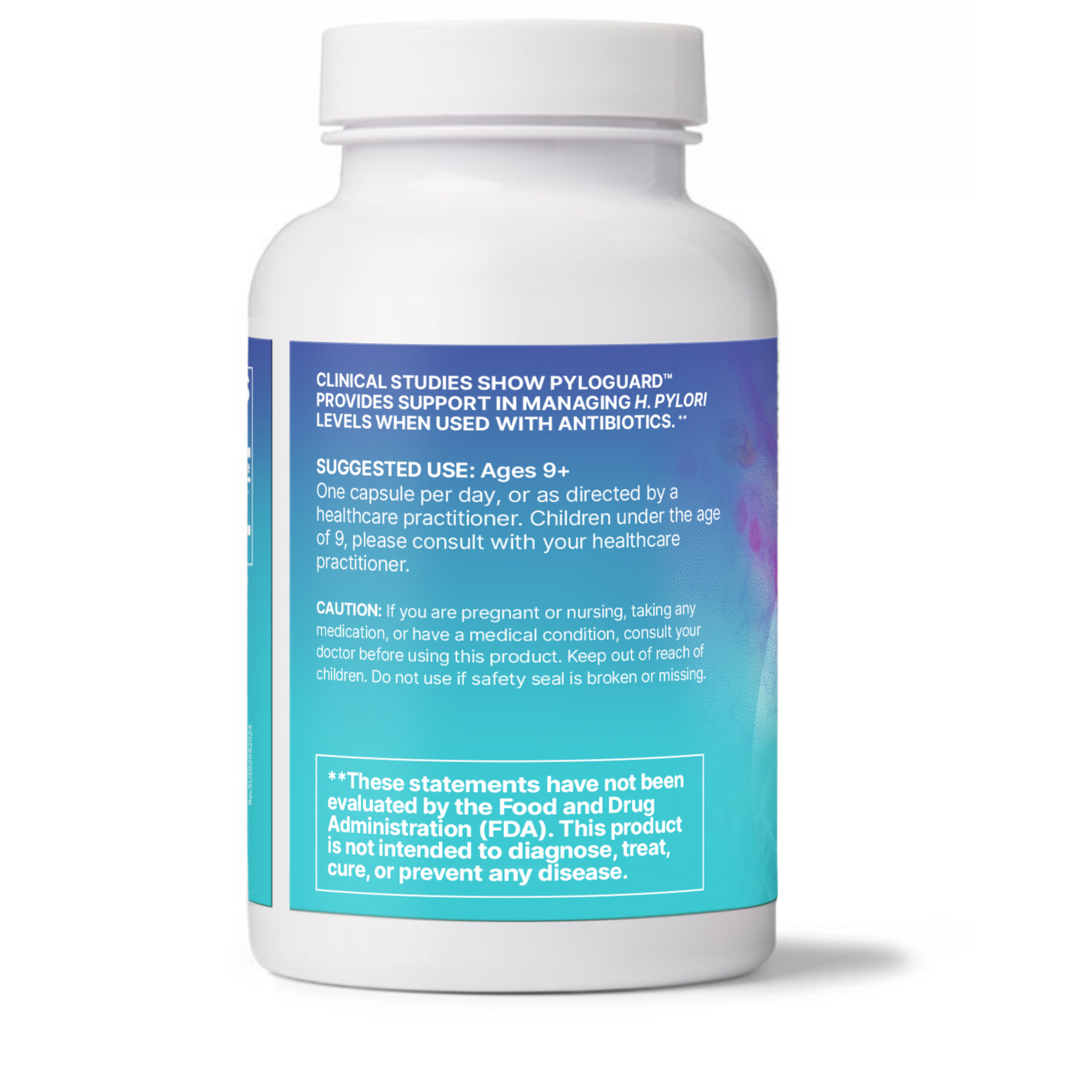 Pylo Guard Microbiome Labs Back Label