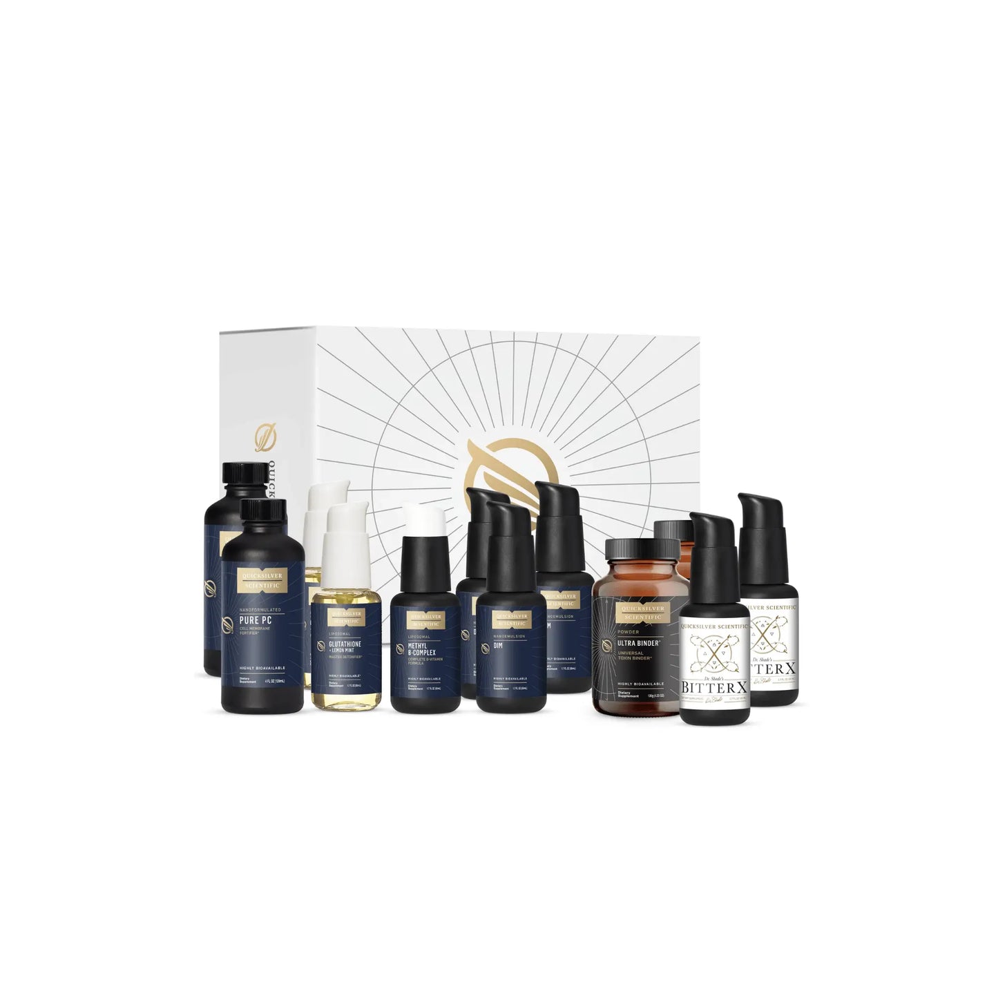 Black Box II detox system by Quicksilver Scientific complete multi product detox kit