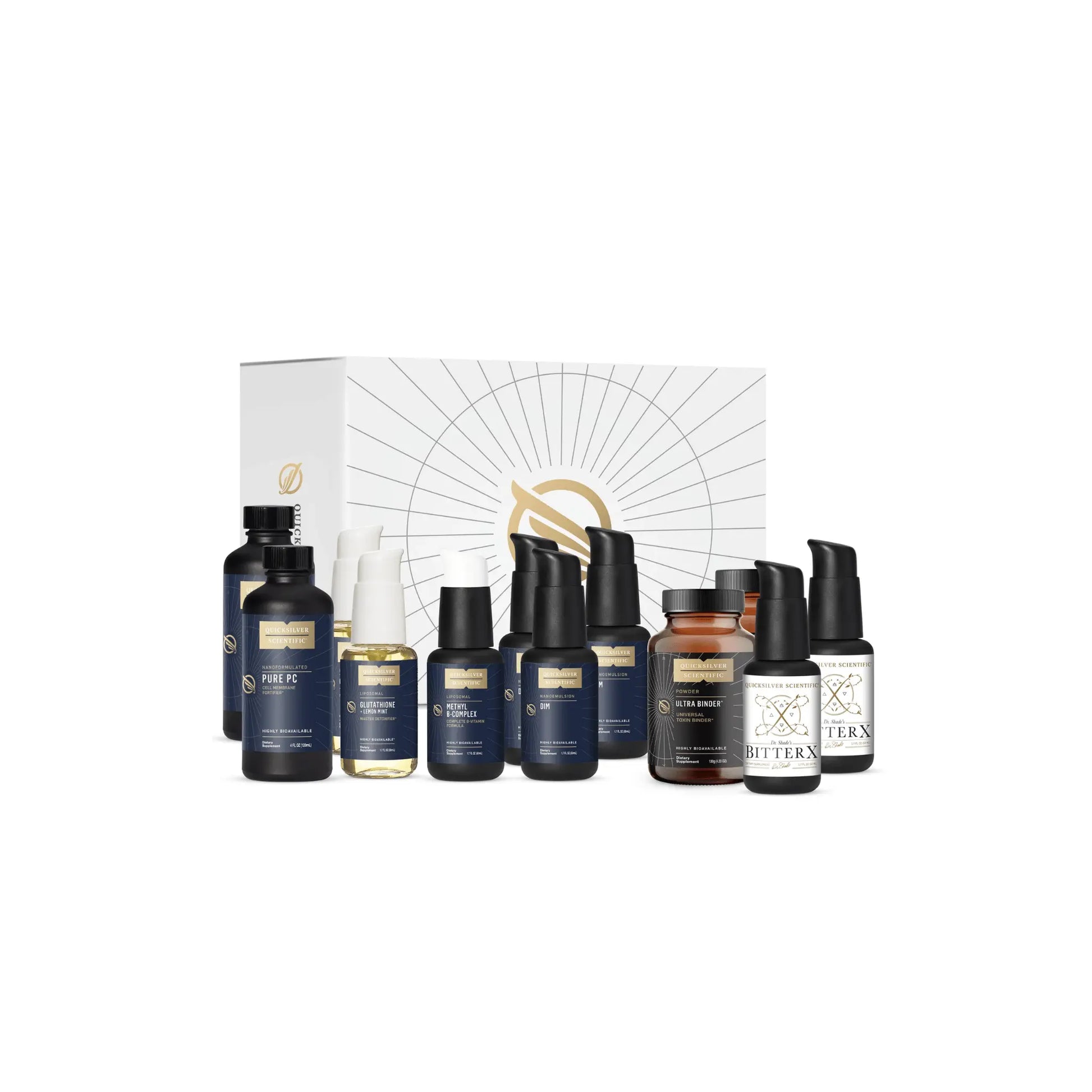 Black Box II detox system by Quicksilver Scientific complete multi product detox kit