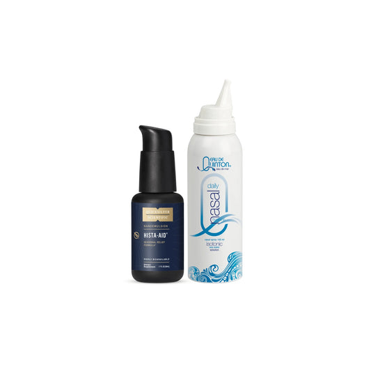 Seasonal Essentials Bundle by Quicksilver Scientific with Hista Aid and Quinton nasal spray