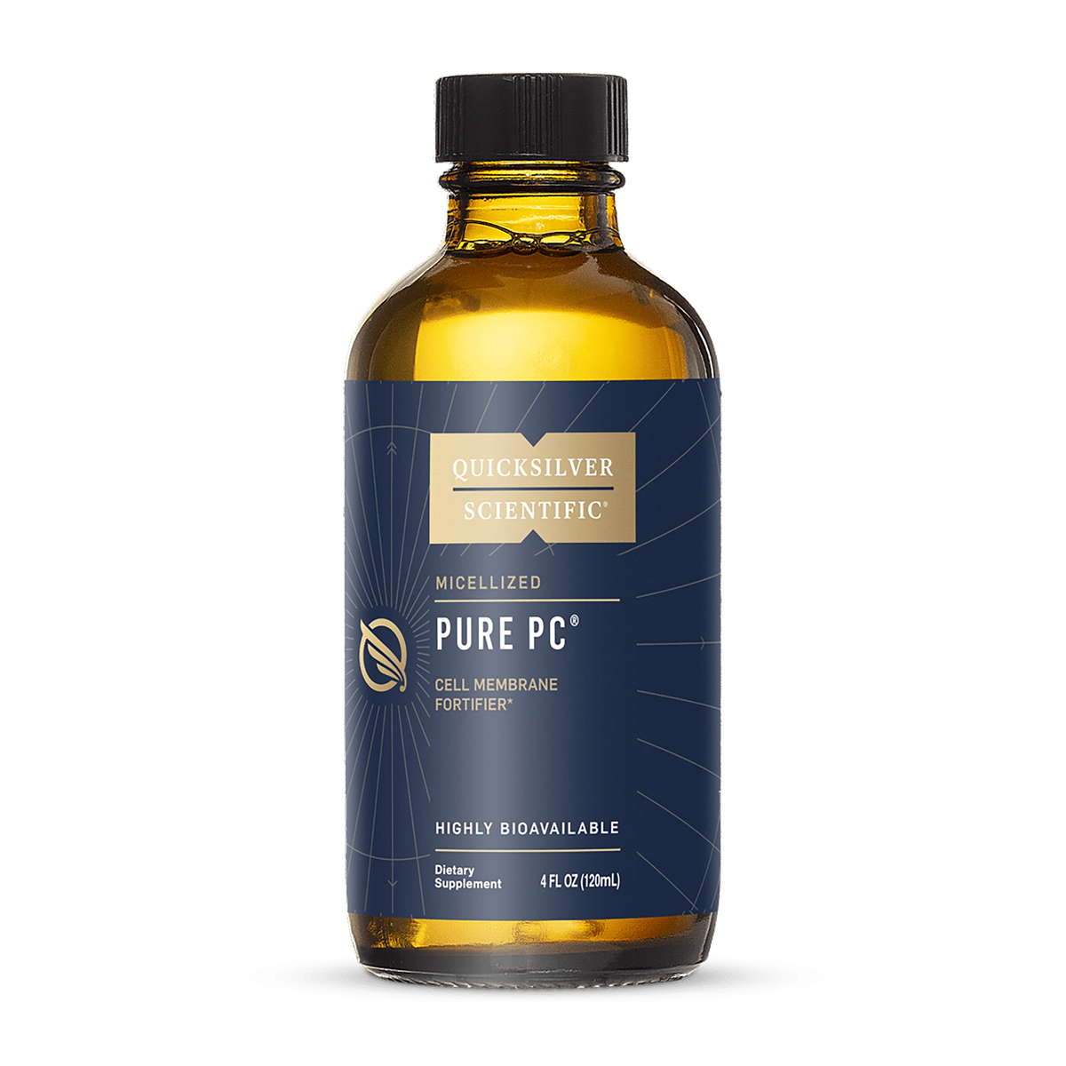 Quicksilver Scientific Micellized Pure PC Cell Membrane Fortifier Bottle