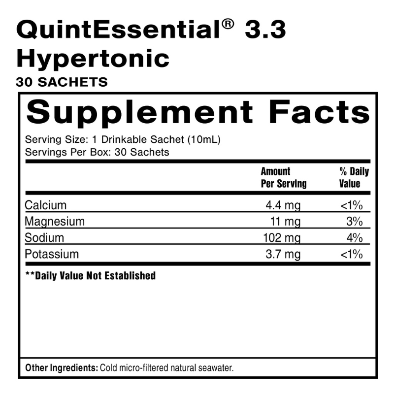 QuintEssential 3.3 Sachets by QuickSilver Scientific
