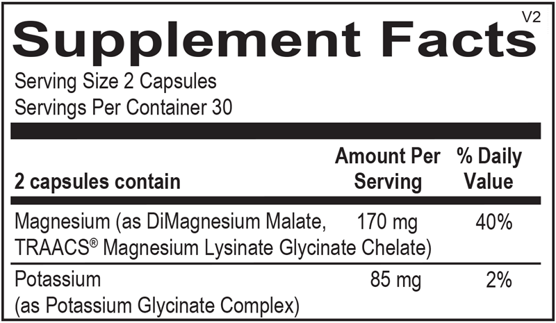 Reacted Magnesium & Potassium by Ortho Molecular