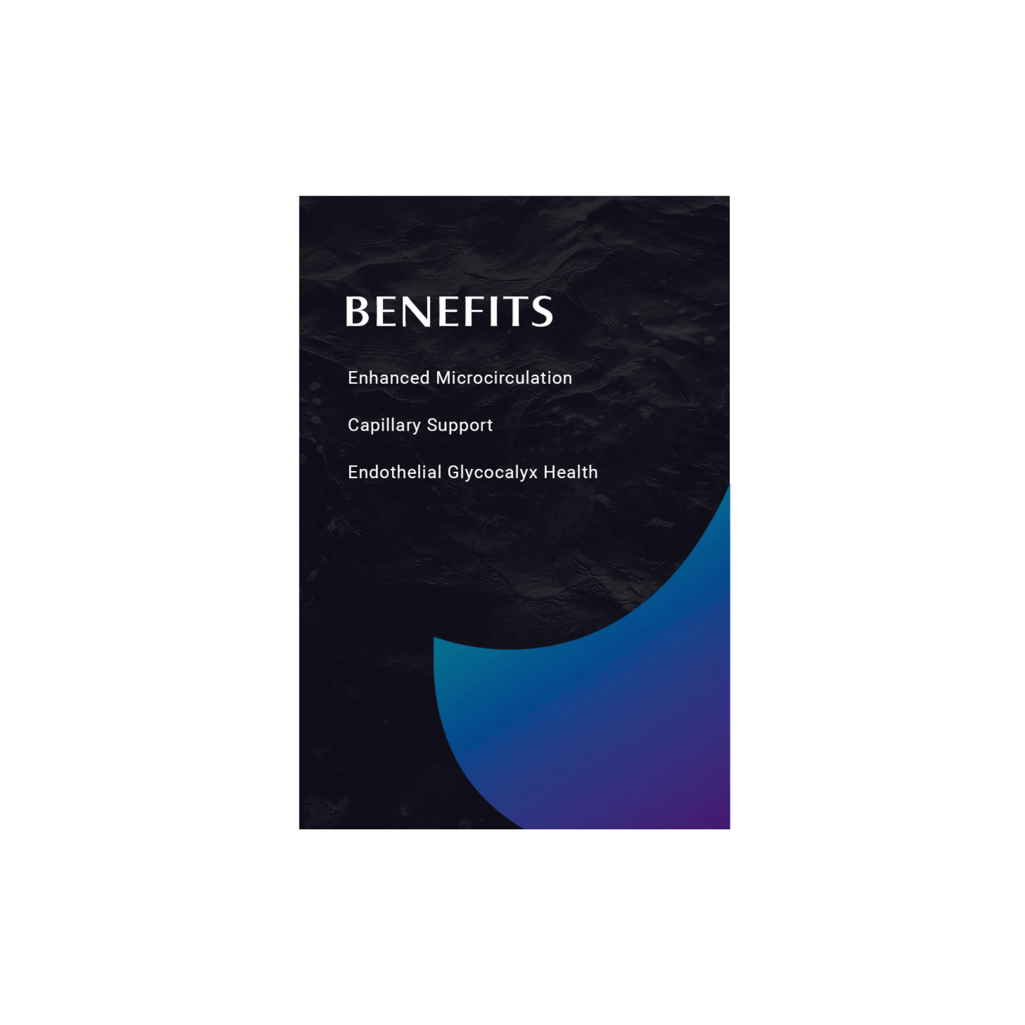 STEMREGEN Mobilize benefits graphic highlighting enhanced microcirculation, capillary support, and endothelial glycocalyx health