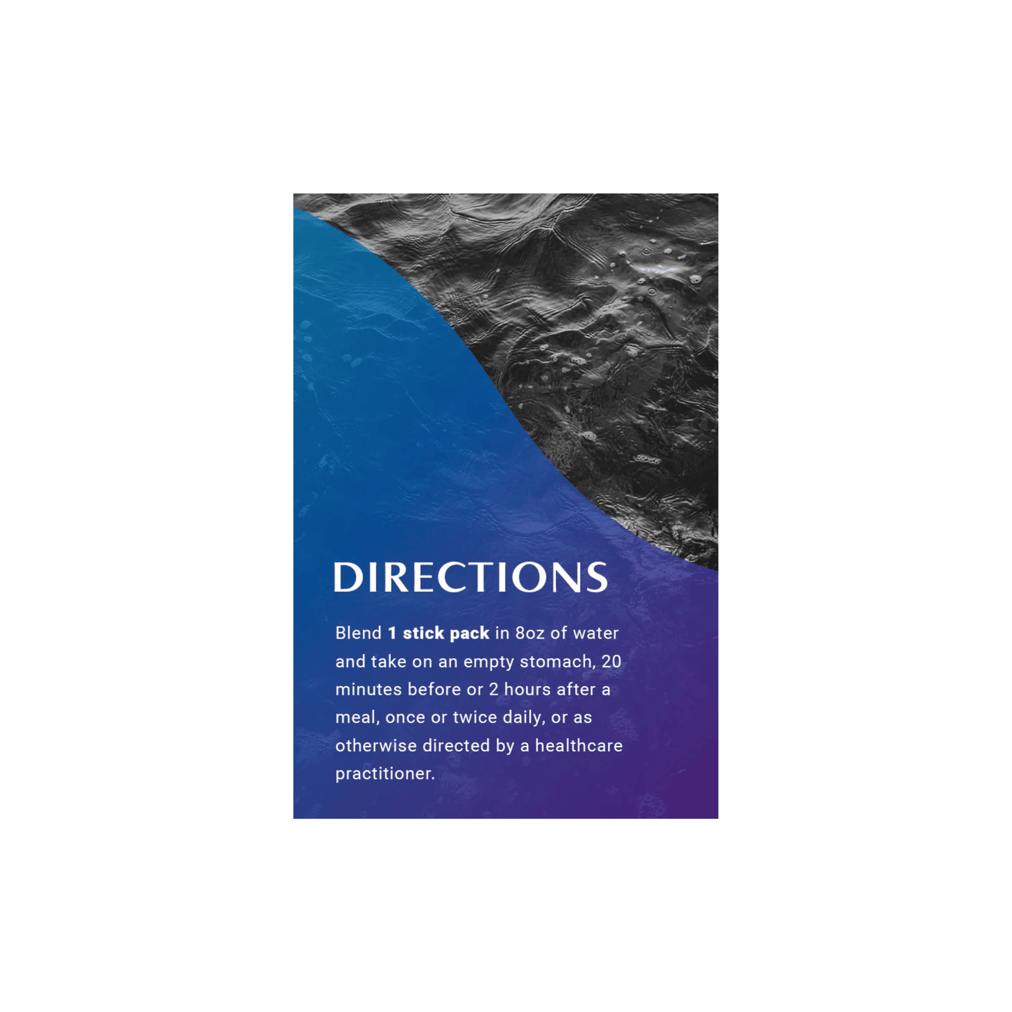 STEMREGEN Mobilize directions for use graphic showing how to take the supplement