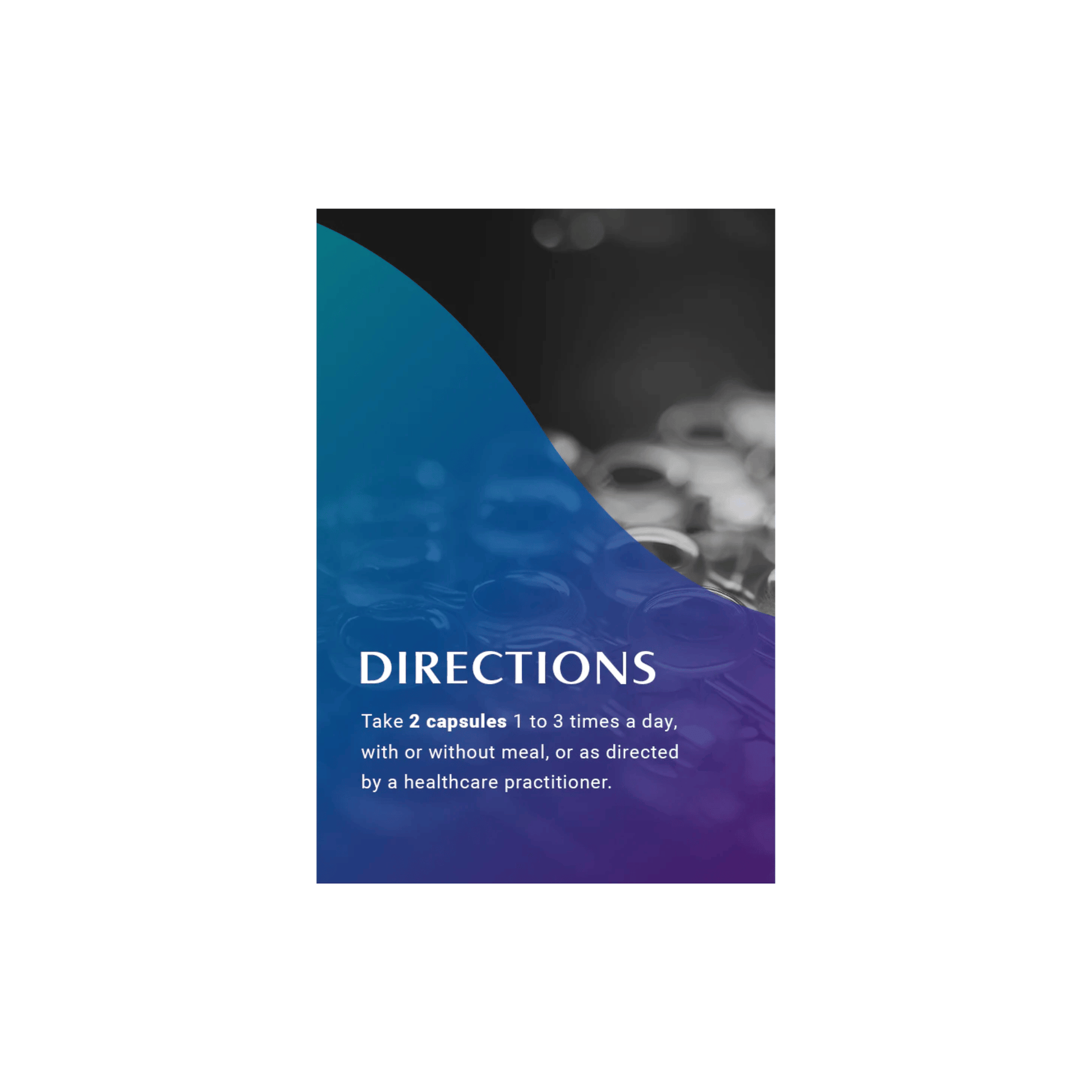 STEMREGEN Release directions for use graphic showing how to take the supplement