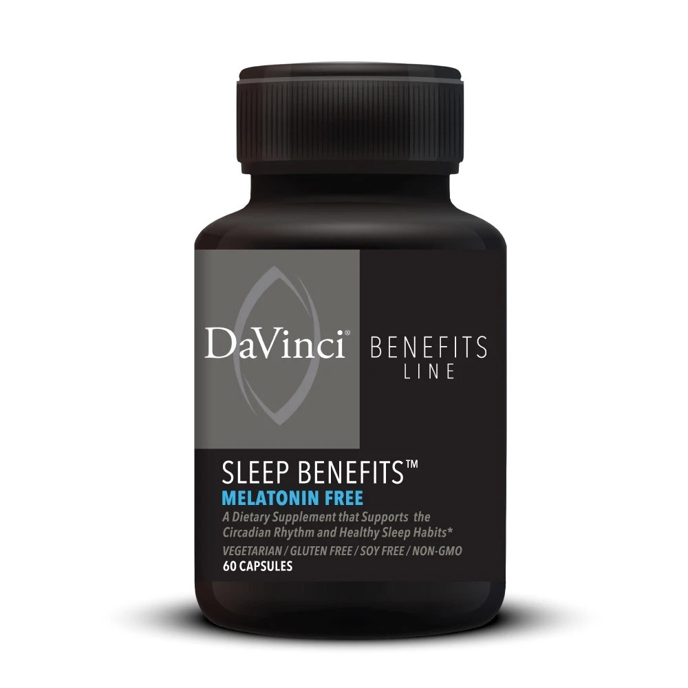 Sleep Benefits™ Melatonin Free | Vitamins to Help Sleep | DaVinci Labs (60)