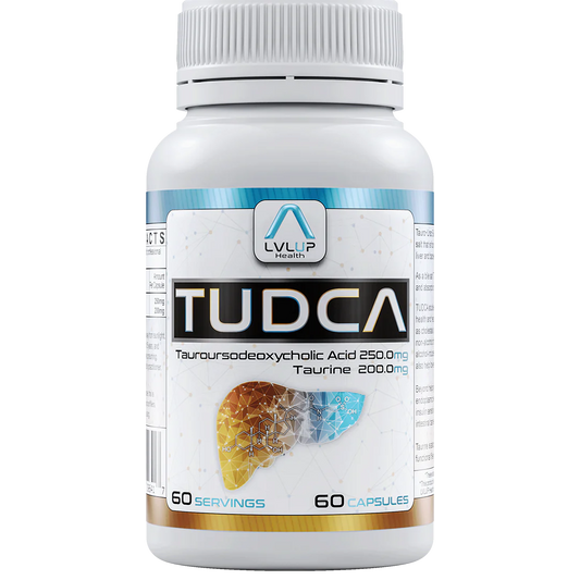 TUDCA 250 MG + Taurine by LVLUP Health