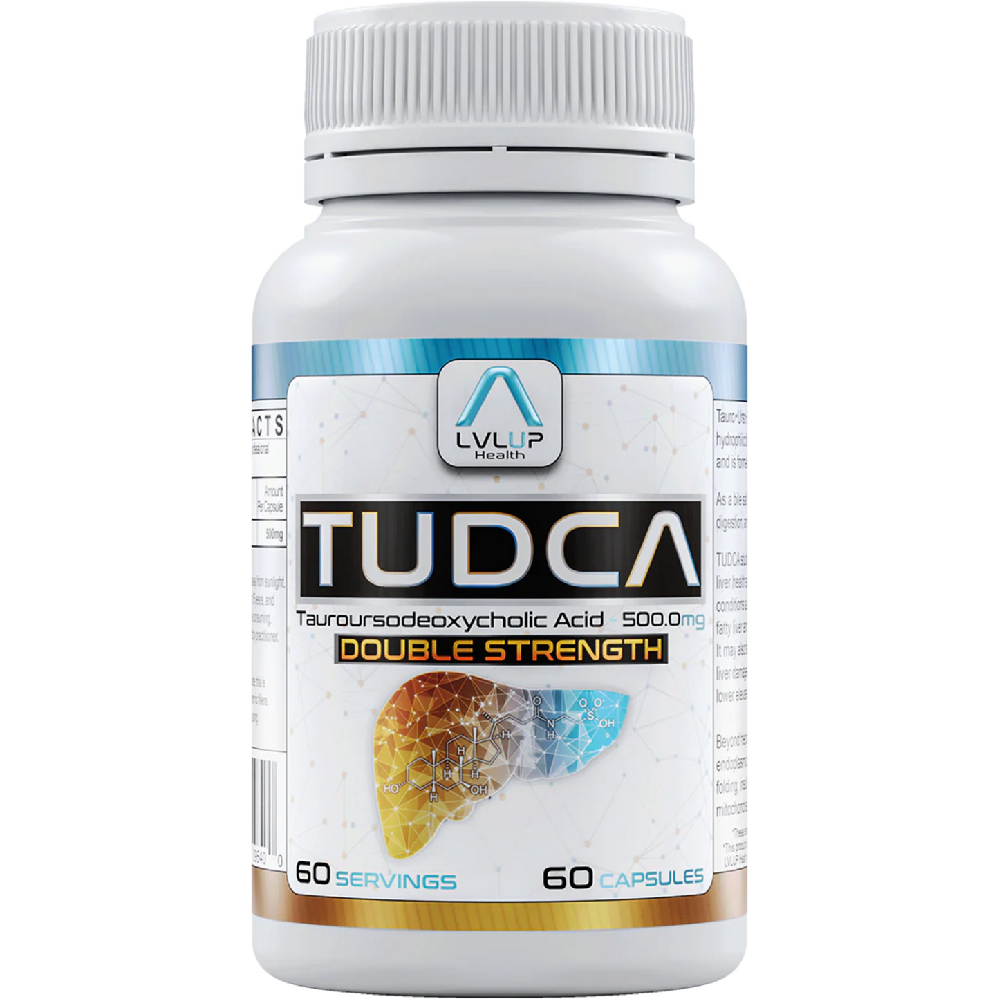 TUDCA Extra Strength LVLUP Health Bottle