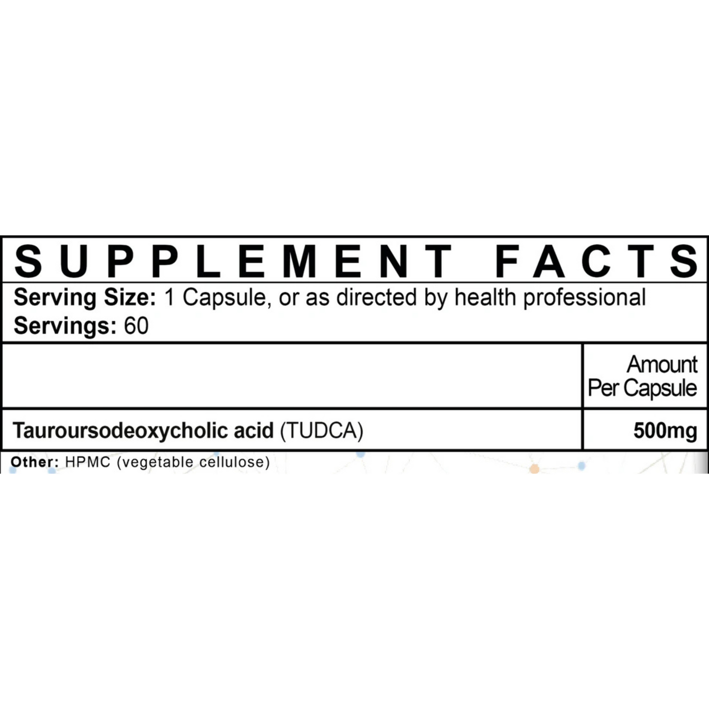 TUDCA Extra Strength LVLUP Health Ingredients