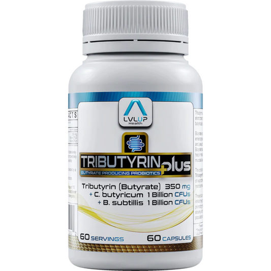 Tributyrin Plus LVLUP Health Bottle