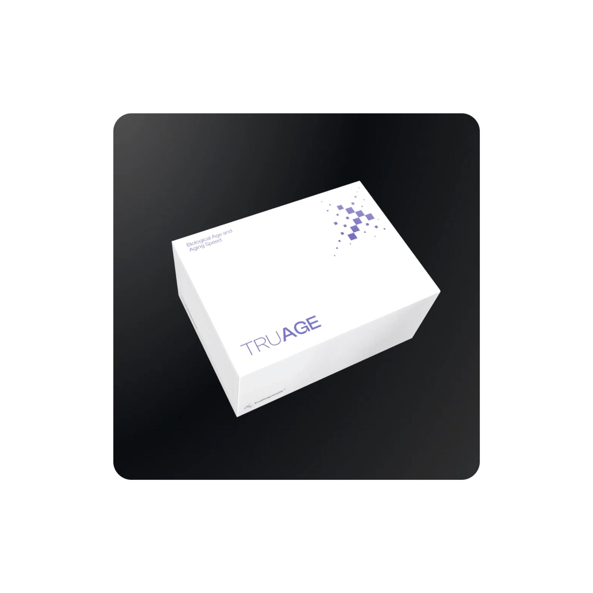 Front view of the TruAge Biological Age Test kit