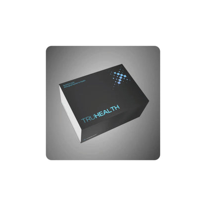 Front view of the TruHealth test kit
