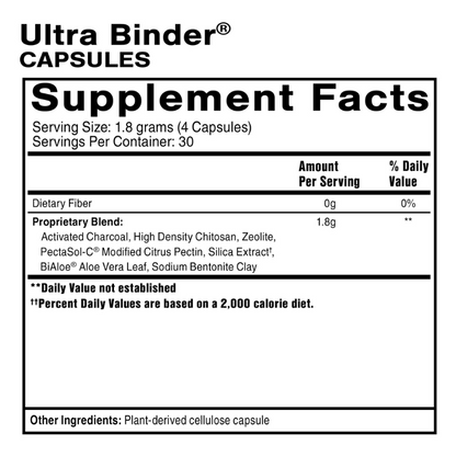 Ultra Binder Capsules by QuickSilver Scientific