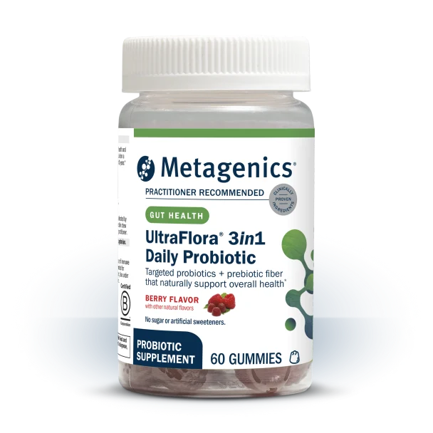 UltraFlora® 3-in-1 Daily Probiotic By Metagenics