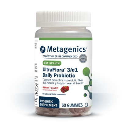 UltraFlora® 3-in-1 Daily Probiotic By Metagenics
