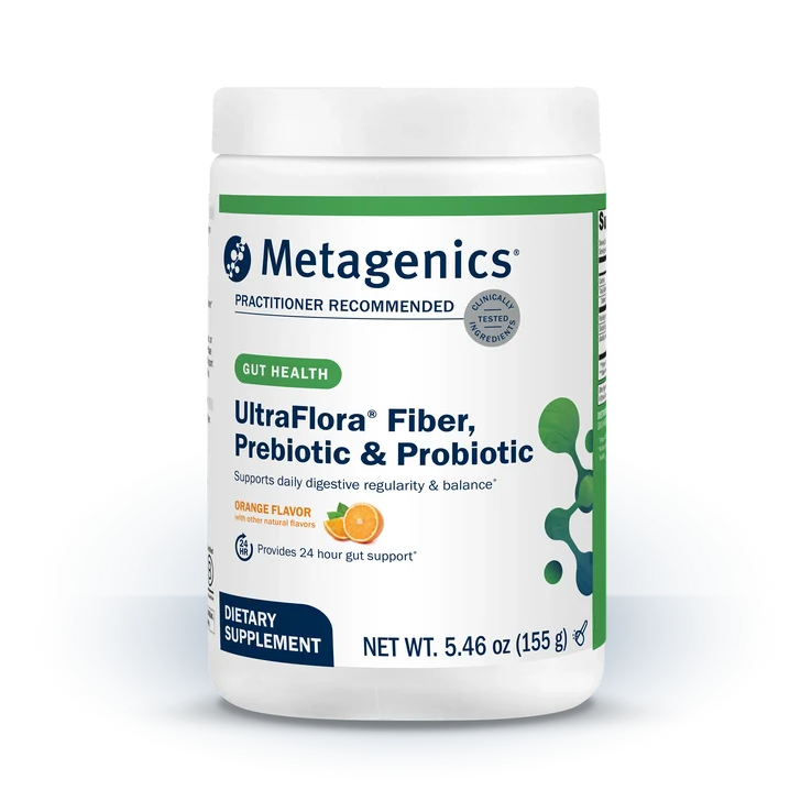 UltraFlora® Fiber + Prebiotic + Probiotic By Metagenics
