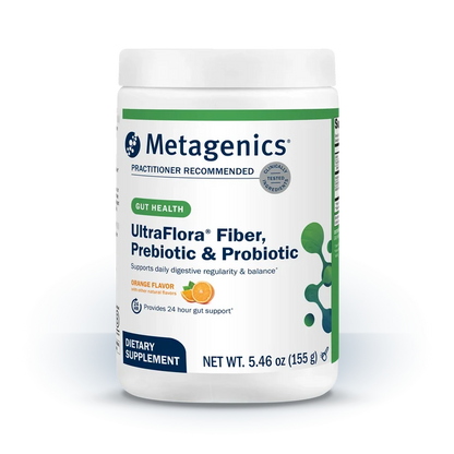 UltraFlora® Fiber + Prebiotic + Probiotic By Metagenics