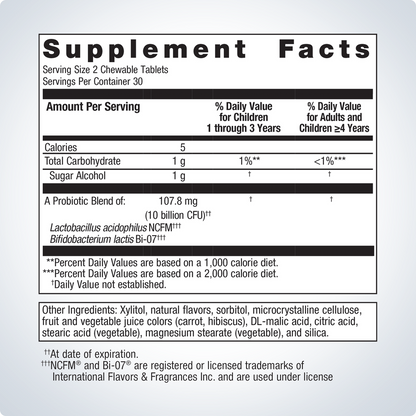 UltraFlora® Kids Probiotic By Metagenics