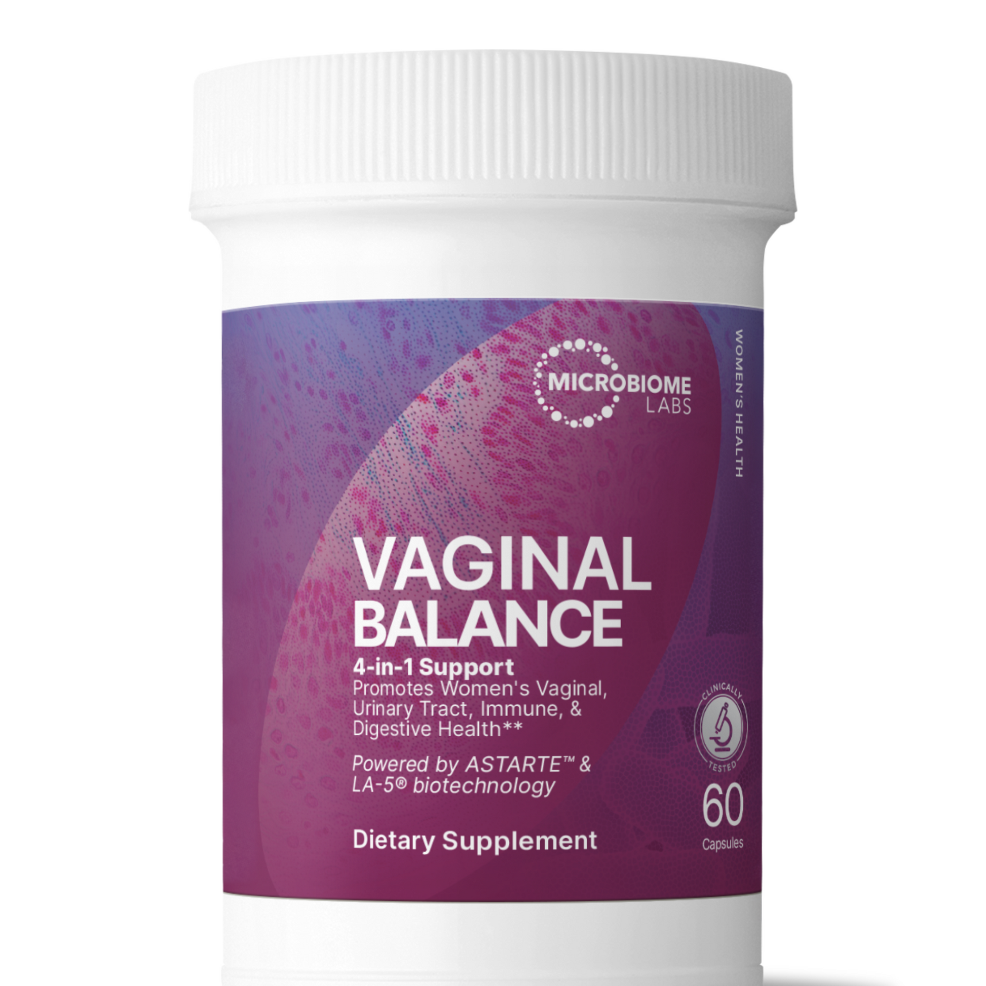 Vaginal Balance Microbiome Labs Bottle