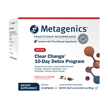 Clear Change® 10-Day Detox Program By Metagenics