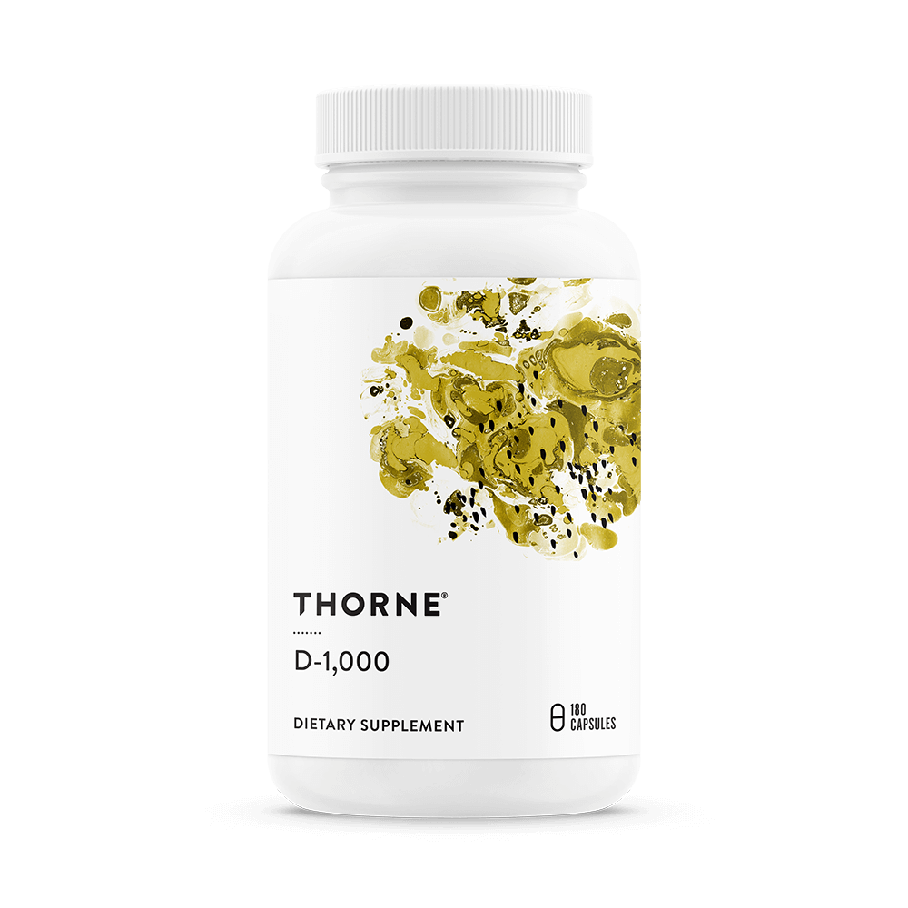 Vitamin D-1,000 By Thorne 180CT