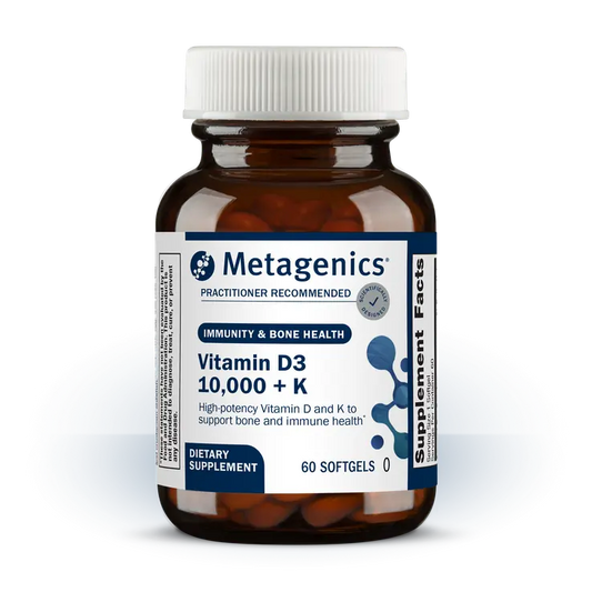 Vitamin D3 10,000 + K By Metagenics