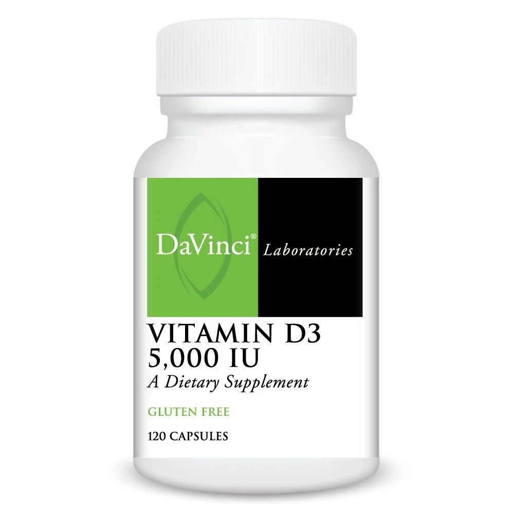 Vitamin D3 5000 IU (120) By DaVinci Labs