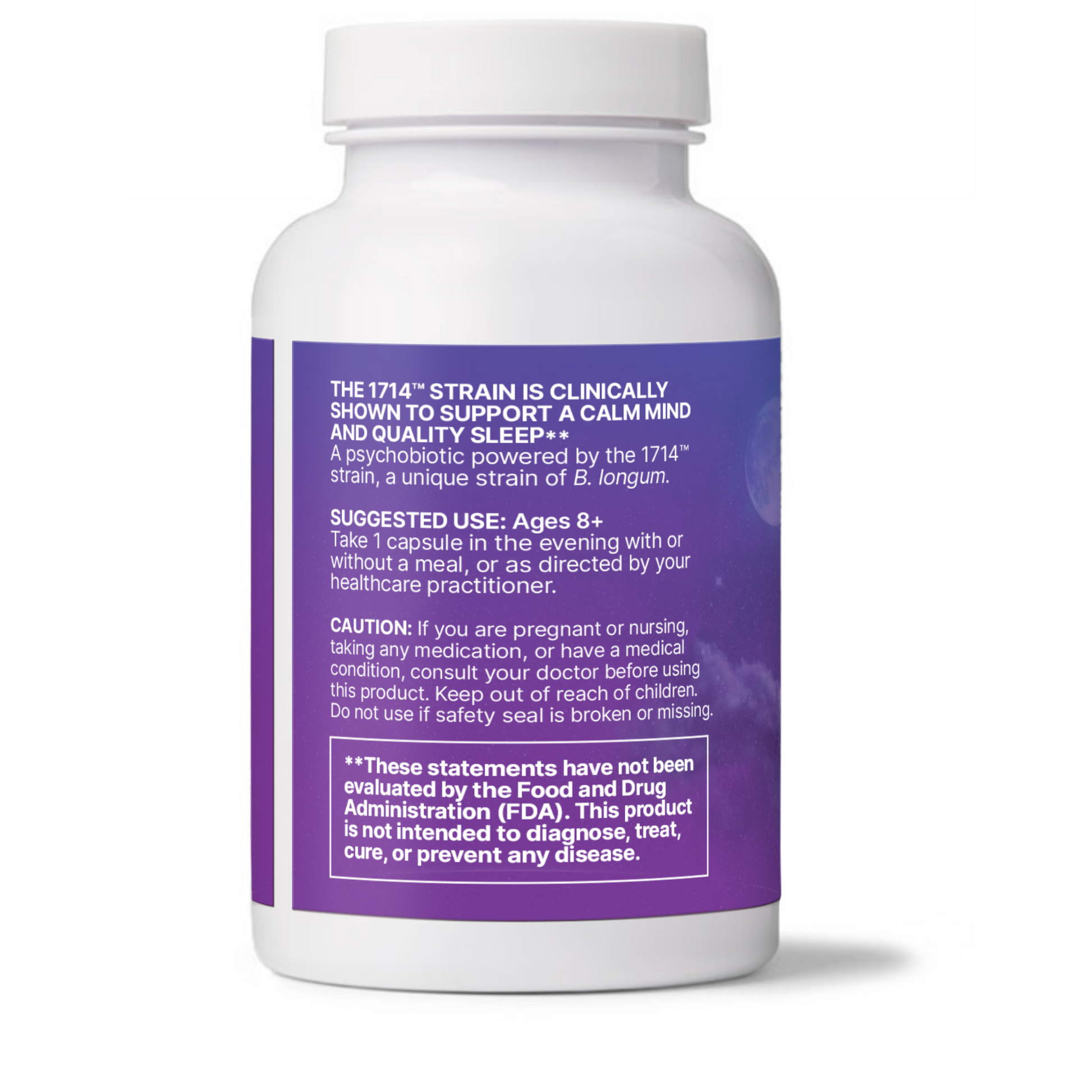 Zenbiome Sleep Microbiome Labs Back Label