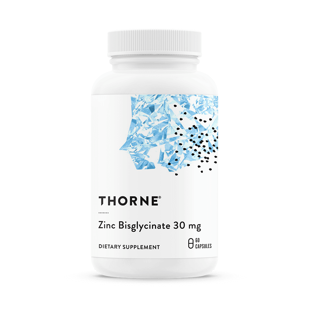 Zinc Bisglycinate 30 mg By Thorne