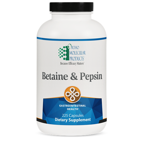 Betaine & Pepsin by Ortho Molecular