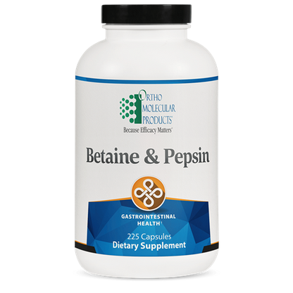 Betaine & Pepsin by Ortho Molecular