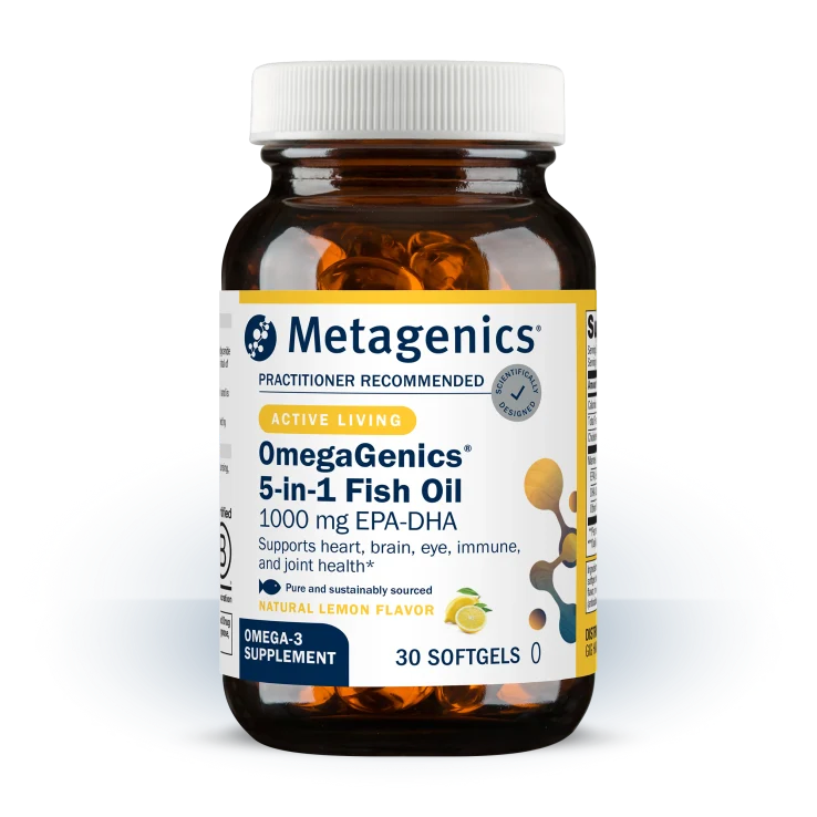 OmegaGenics® Fish Oil EPA-DHA 1000 mg by Metagenics