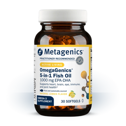 OmegaGenics® Fish Oil EPA-DHA 1000 mg by Metagenics