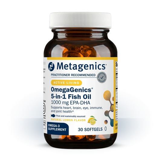 OmegaGenics® Fish Oil EPA-DHA 1000 mg by Metagenics