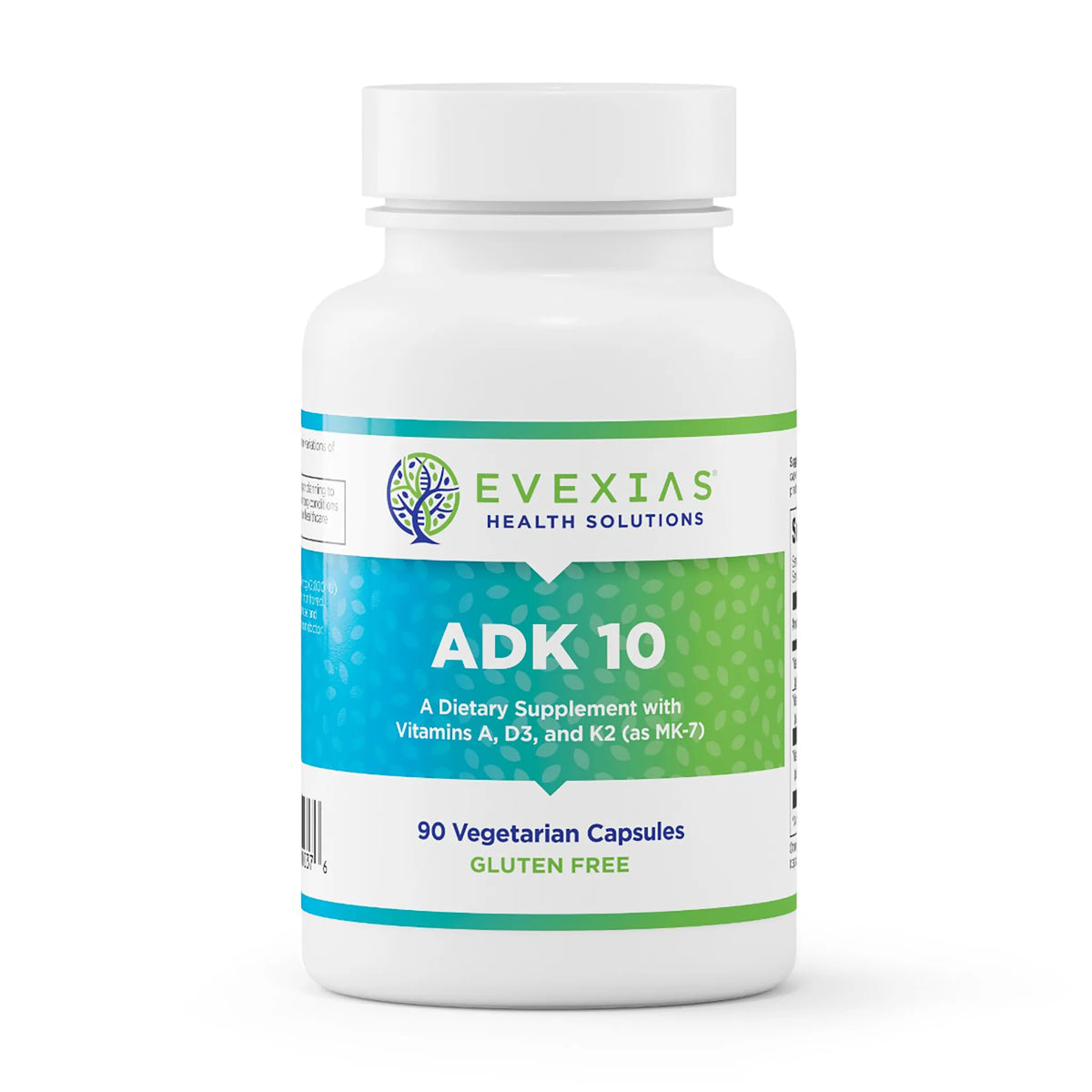 evexias health adk 10 bottle front label