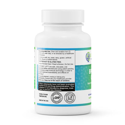 evexias health bpc-157 lpt bottle information label